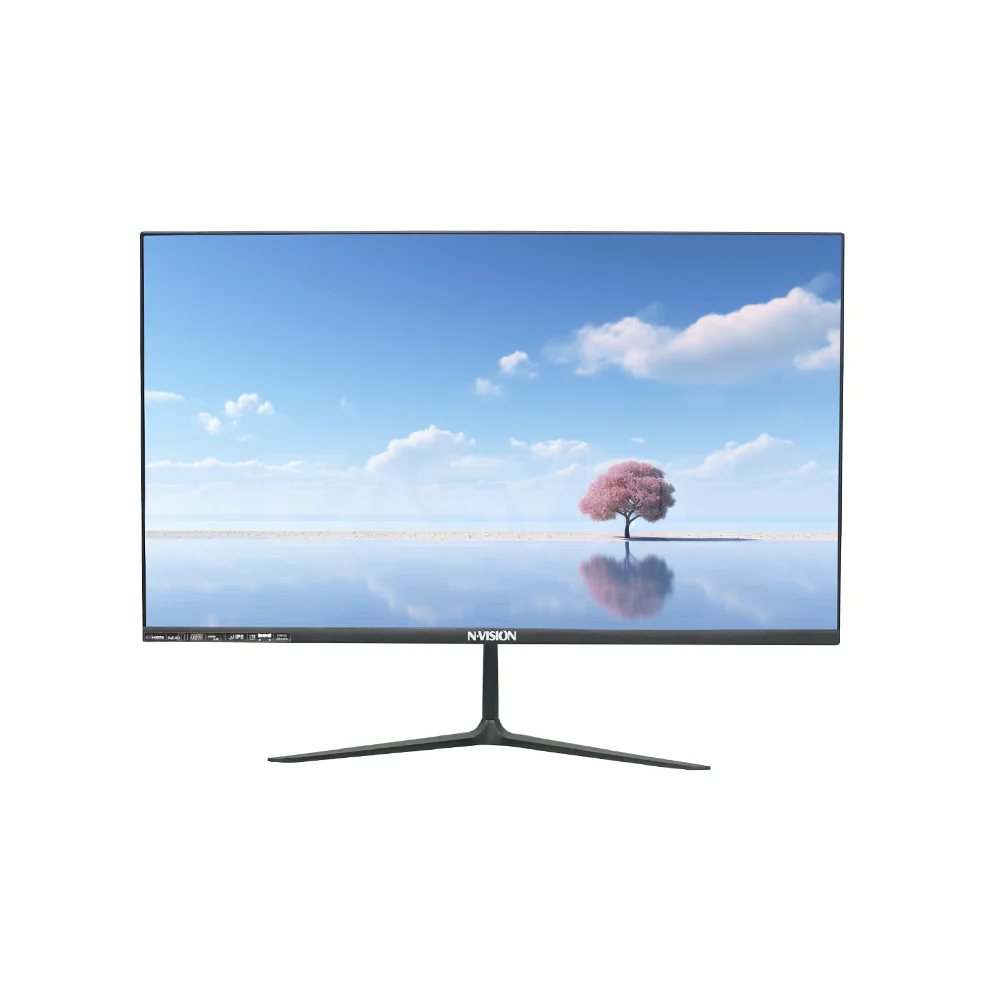Nvision Black M2475 24" Frameless IPS Monitor
